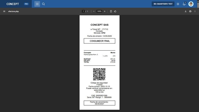 Facturación Electrónica